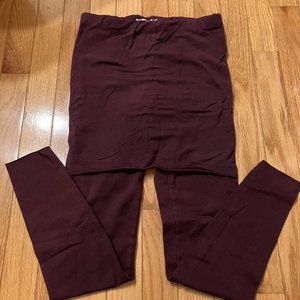Omgirl Nomad Leggings in Wild Plum- size small